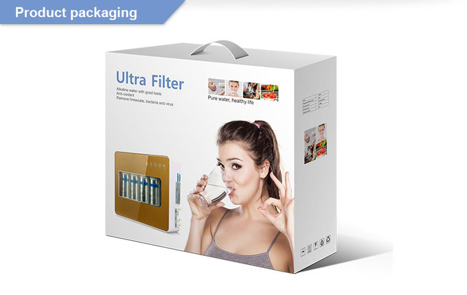 5つの段階のアンダーシンク UFのアルカリ浄水器機械アルカリ浄水器のカートリッジ