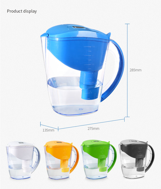 BPAは食品等級のバランスの人体の酸およびアルカリ アルカリ水清浄器の水差しフィルター水差しを放します